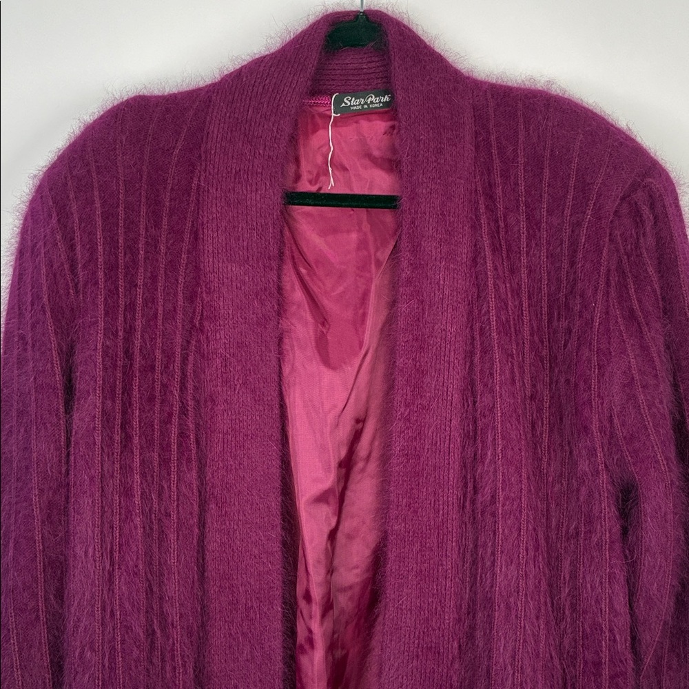 RARE!!!! Vintage Korean Angora Cardigan #0034
